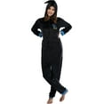 thumbnail image 1 of Harry Potter Juniors' Hogwarts Houses Hooded One-Piece Pajama Union Suit - Gryffindor Hufflepuff Ravenclaw Slytherin, 1 of 6