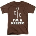 thumbnail image 1 of Harry Potter Keeper Unisex Adult T Shirt, Coffee, X-Large, 1 of 6