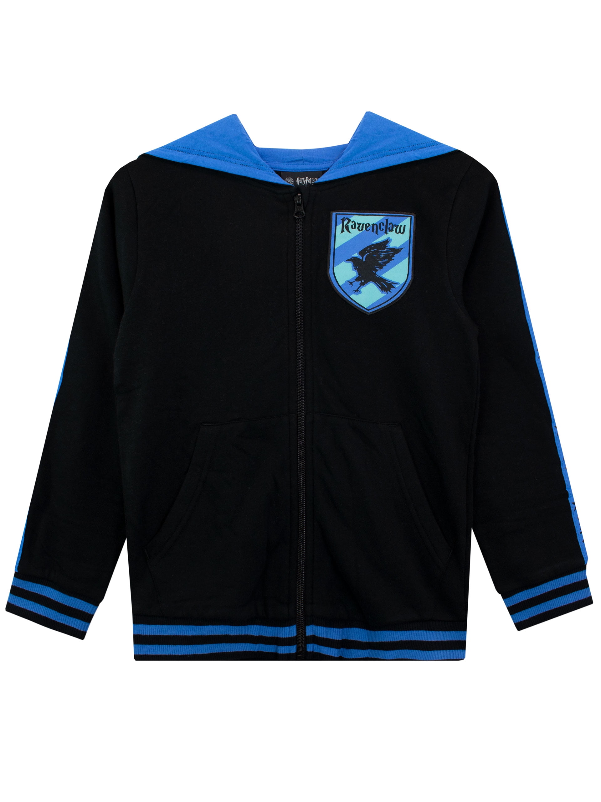 Harry Potter Kids Pointed Hoodie Hogwarts Ravenclaw Sizes 6 14