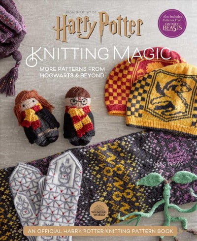 Harry Potter: Harry Potter: Knitting Magic: More Patterns From Hogwarts and Beyond : An Official Harry Potter Knitting Book (Harry Potter Craft Books, Knitting Books) (Hardcover)