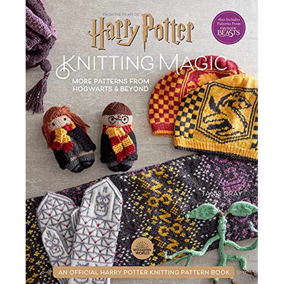 Pre-Owned Harry Potter: Knitting Magic: More Patterns from Hogwarts and Beyond: An Official Harry Potter Knitting Book (Harry Potter Craft Books, Knitting Books (Hardcover) 1647221692 9781647221690