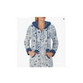 thumbnail image 1 of Harry Potter Ladies' Women Adult Plush Cozy Fleece One-Piece Hooded Pajama Sleepwear LARGE, Blue NEW, 1 of 4