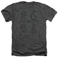 thumbnail image 1 of Harry Potter Literary Crests Officially Licensed Heather Adult T Shirt, 1 of 2