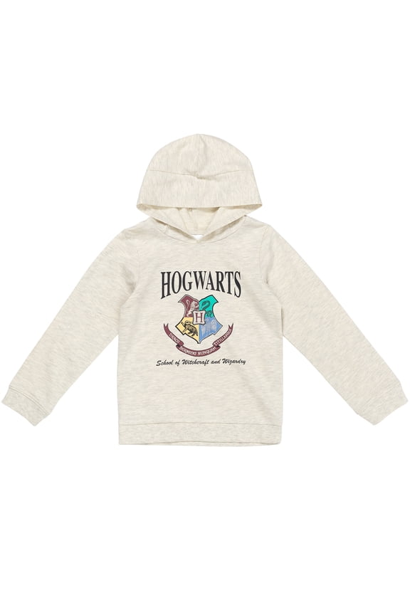 Little Girls French Terry Hoodie Little Kid to Big