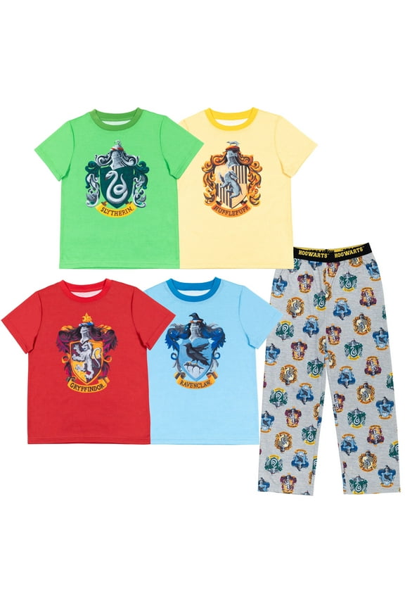 Little Girls Pajama Shirts and Jogger Pants Little Kid to Big Kid