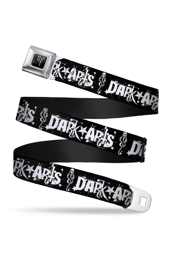 Logo Full Color Black White Dark Arts Death Mark Splatter Seatbelt Belt Standard