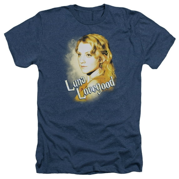 Harry Potter - Luna Closeup - Heather Short Sleeve Shirt - Large