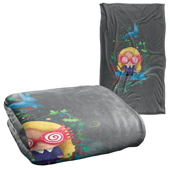 Harry Potter Luna Lovegood Chibi Silky Touch Super Soft Throw Blanket 36" x 58"