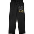 thumbnail image 1 of Harry Potter Luna Lovegood Don't Worry, You're Just As Sane As I Am Men's Black Sleep Pants-Large, 1 of 5
