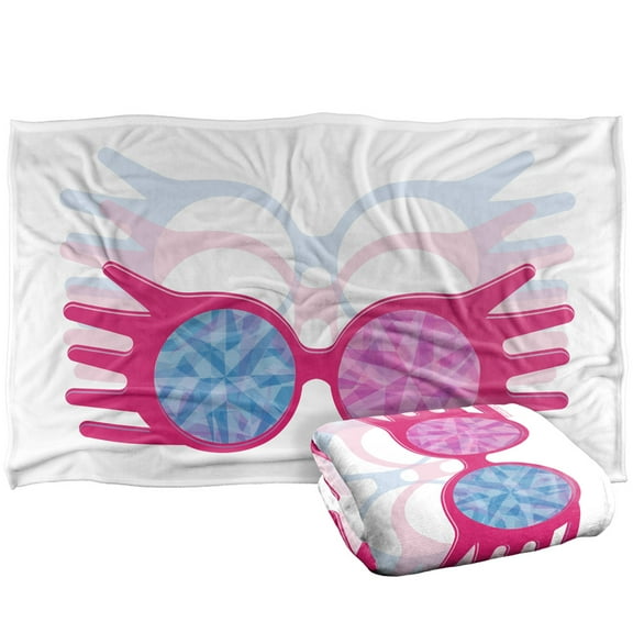 Harry Potter Luna Lovegood Spectrespecs Silky Touch Super Soft Throw Blanket 36' x 58'