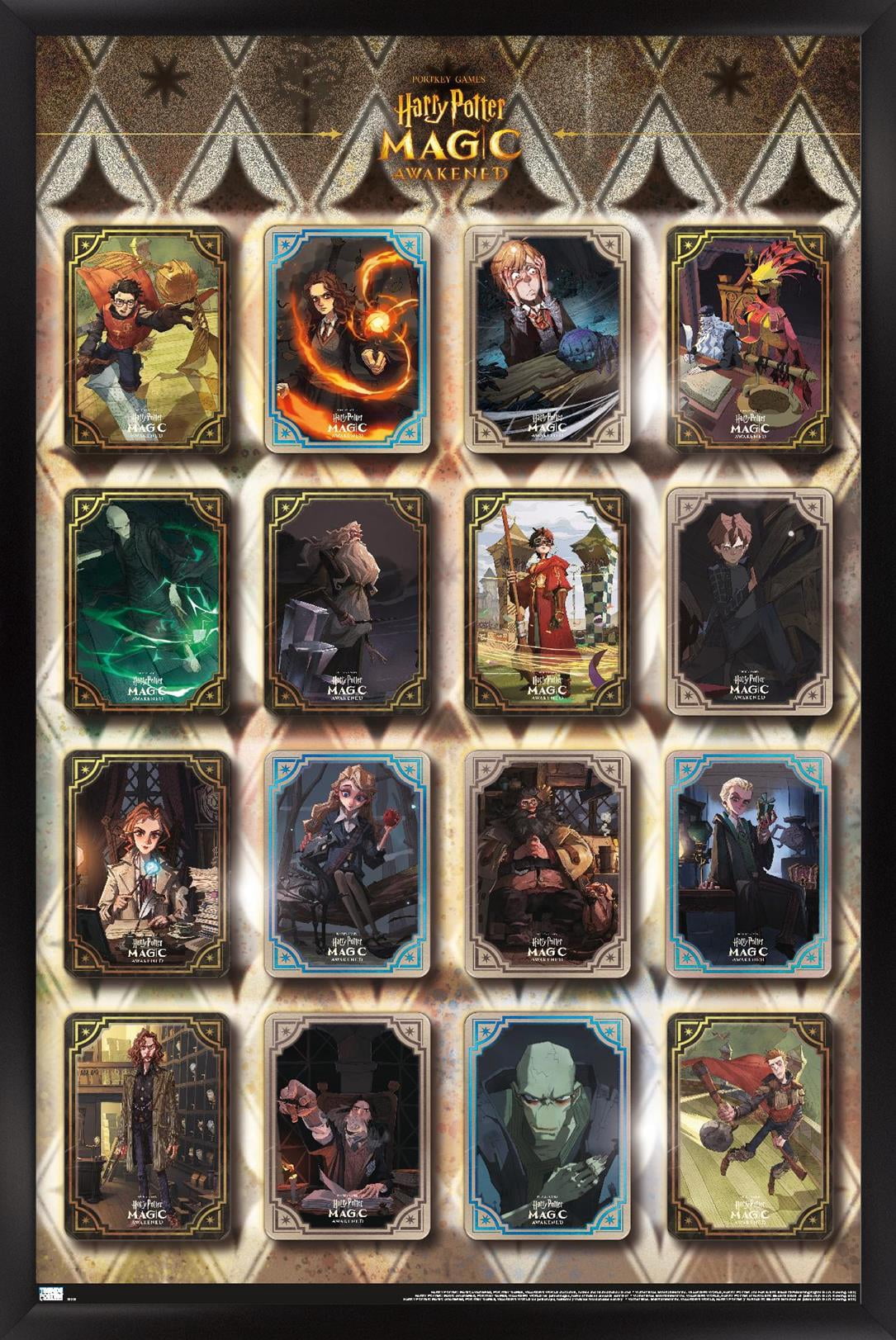 Harry Potter: Magic Awakened - Grid Wall Poster, 22.375" x 34" Framed