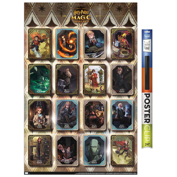 Harry Potter: Magic Awakened - Grid Wall Poster, 22.375" x 34"