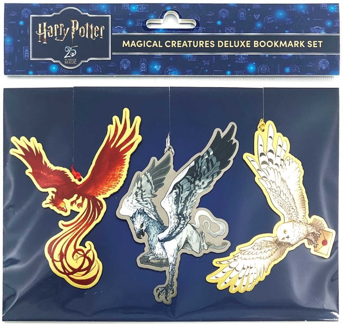 Harry Potter: Magical Creatures Deluxe Bookmark Set (Set of 3), (Hardcover)