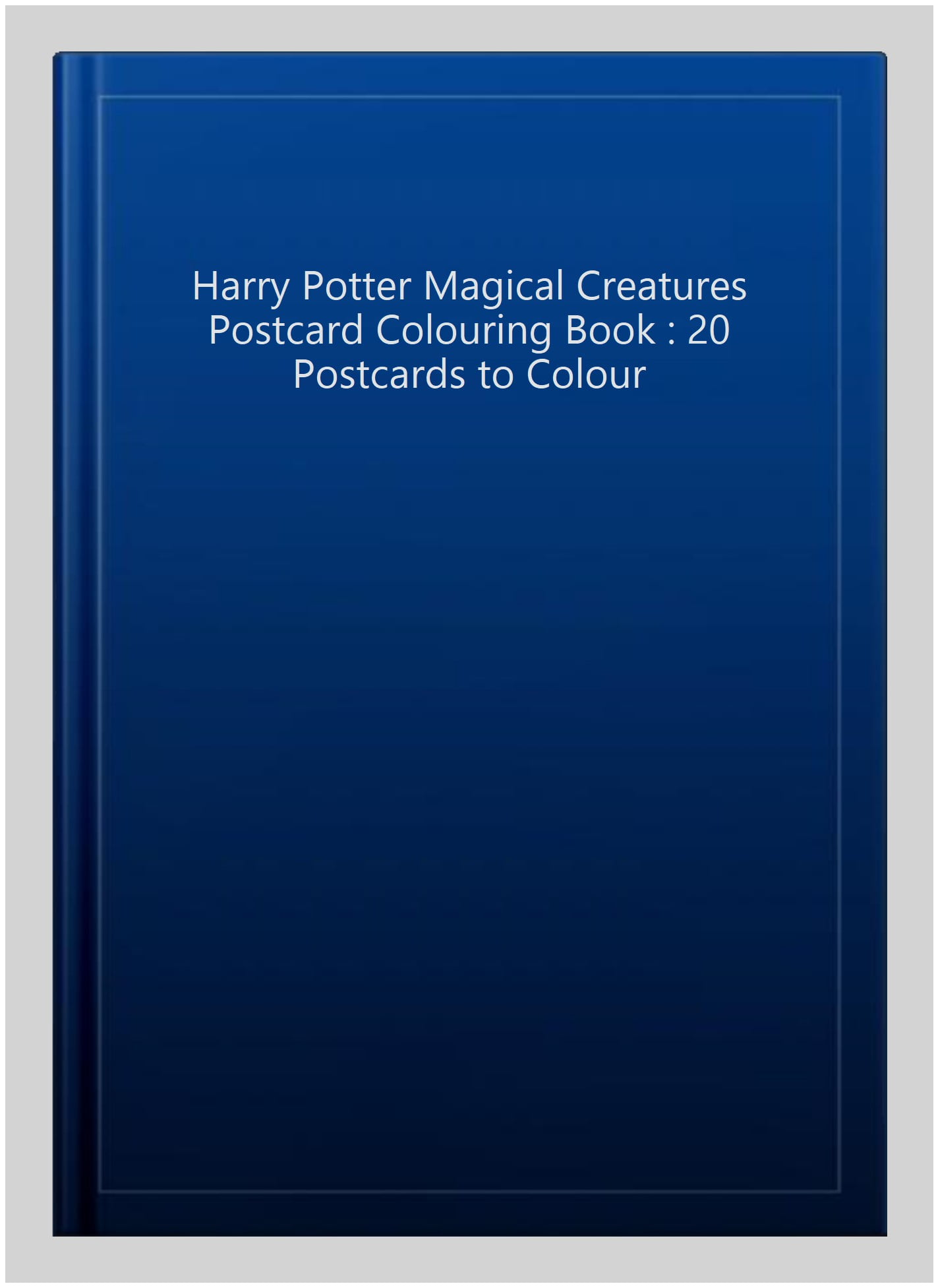 Harry Potter Magical Creatures Postcard Colouring Book : 20 Postcards ...
