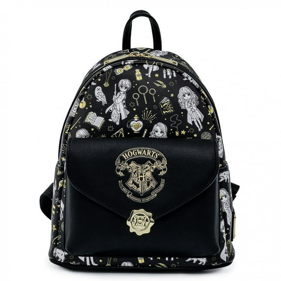 Harry Potter Magical Elements All Over Mini Backpack by Loungefly