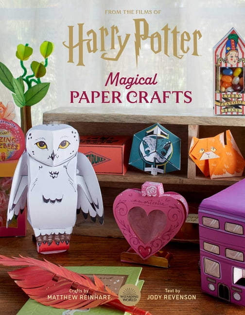 Harry Potter: Magical Paper Crafts : 24 Official Creations Inspired by the Wizarding World (Paperback)