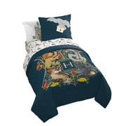 Harry Potter Magical World 7 Piece Full Size Comforter Set with Shams - Bed Set for Kids and Teens