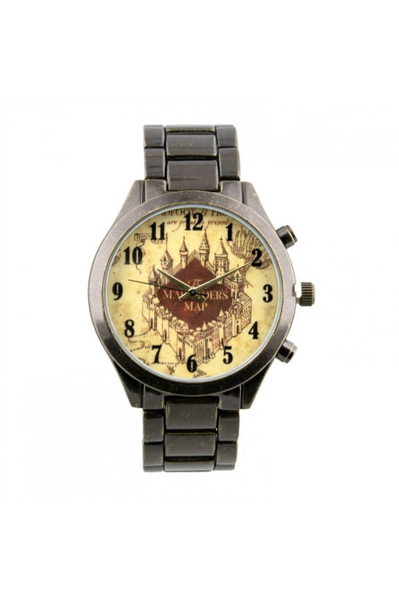 890475 Marauders Map Watch with Metal Band