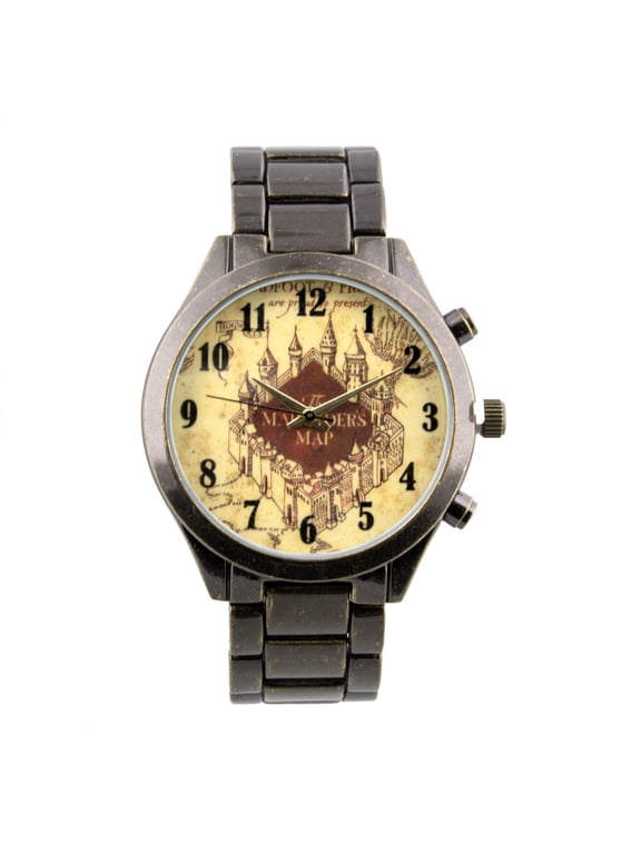 890475 Marauders Map Watch with Metal Band