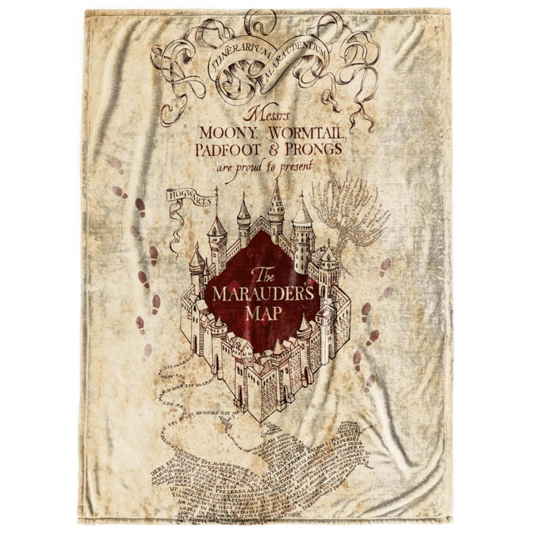 The marauders map blanket hotsell