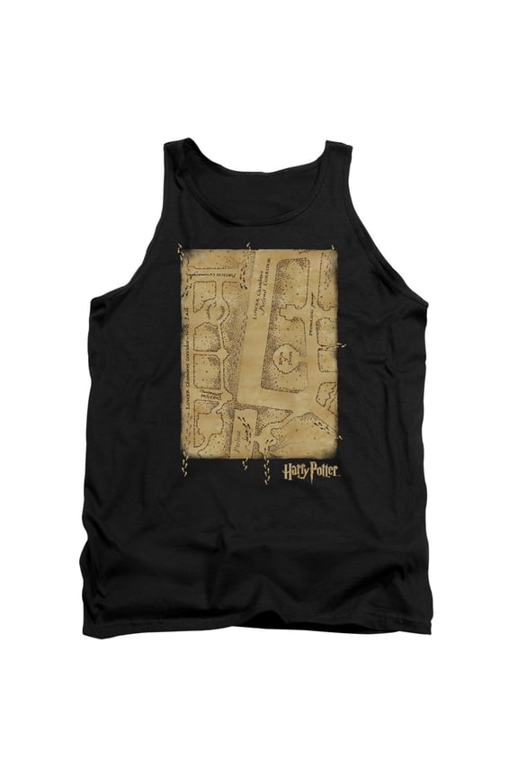 Harry Potter - Marauders Map Interior - Tank Top - Medium