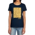 thumbnail image 1 of Harry Potter Marauders Map Interior Women's T Shirt, Navy, 2X-Large, 1 of 6