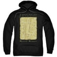 thumbnail image 1 of Harry Potter - Marauders Map Interior Words - Pull-Over Hoodie - Large, 1 of 2