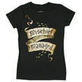 thumbnail image 1 of Harry Potter Marauders Map Mischief Managed Juniors T-shirt, 1 of 6