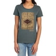 thumbnail image 1 of Harry Potter Marauders Map Women's T Shirt, Charcoal, Large, 1 of 6