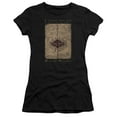 thumbnail image 1 of Harry Potter - Marauders Map Words - Juniors Teen Girls Cap Sleeve Shirt - Small, 1 of 2