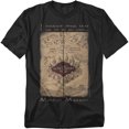 thumbnail image 1 of Men's Harry Potter Marauder's Map Words T-shirt XXXXX-Large Black, 1 of 7