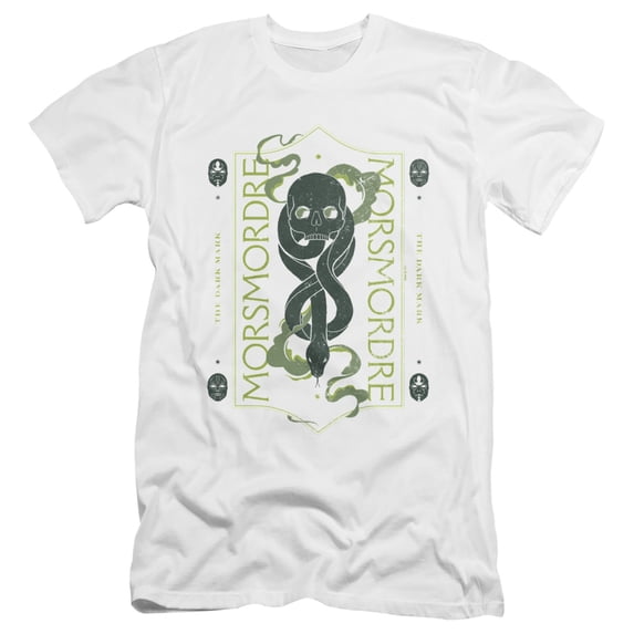 Harry Potter Marx Unisex Adult Canvas Brand T Shirt, White, Medium
