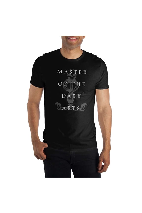 Harry Potter Master of the Dark Arts Dark Mark Men's Black Tee Shirt T-Shirt-5XL