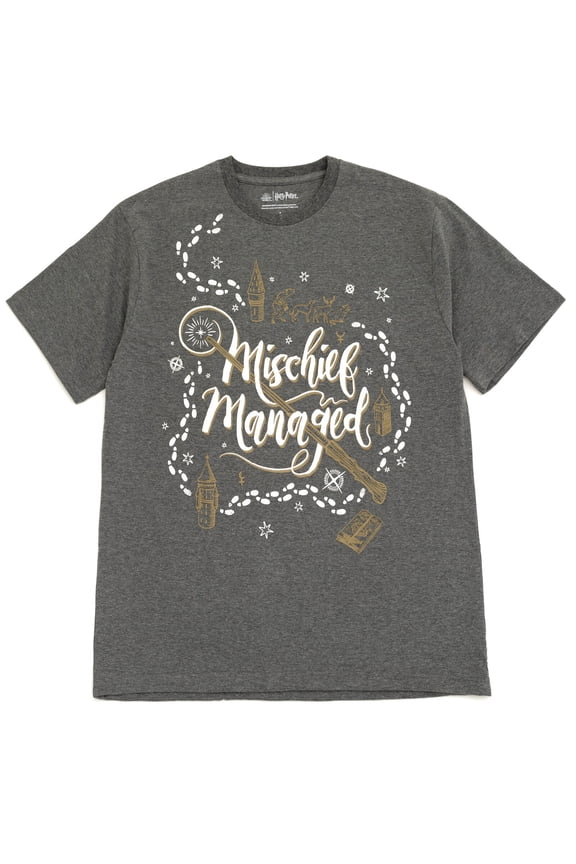 Men's Short Sleeve Graphic T-Shirt Charcoal Heather