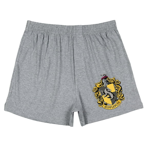 Harry Potter Men's Hogwarts Houses Crests Tag-Free Boxer Shorts Underwear Loungewear Sleepwear