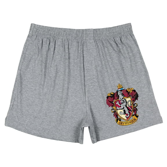 Harry Potter Men's Hogwarts Houses Crests Tag-Free Boxer Shorts Underwear Loungewear Sleepwear