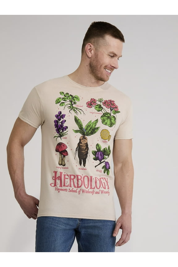 Men's & Big Men's Herbology Color Graphic Tee, Sizes S-3XL