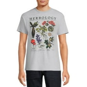 Harry Potter Men's Herbology Graphic Tee with Short Sleeves