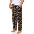 thumbnail image 1 of Harry Potter Men's Hogwarts Castle House Crest AOP Lounge Sleep Pajama Pants - Gryffindor Slytherin Hufflepuff Ravenclaw, 1 of 5