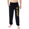 thumbnail image 1 of Harry Potter Men's Hogwarts House Hufflepuff Sleep Jogger Pajama Pants, 1 of 5