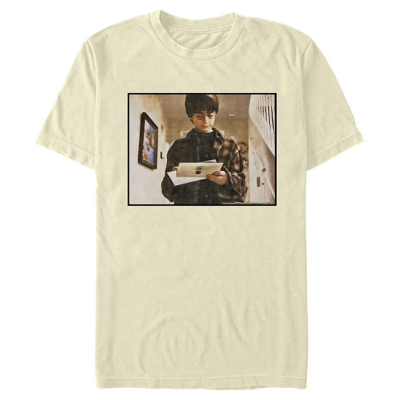 Harry Potter Men's Letter to Hogwarts T-Shirt