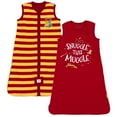 thumbnail image 1 of Harry Potter Mens 2 Pack Zip Up Sleep Sacks Maroon Small, 1 of 5