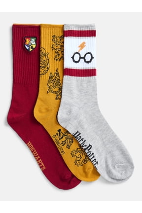 Men's Crew Socks, 3-Pack, Shoe Sizes 8-12