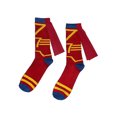 thumbnail image 1 of Harry Potter Mens' Gryffindor Quidditch Caped Crew Socks, 1 of 2