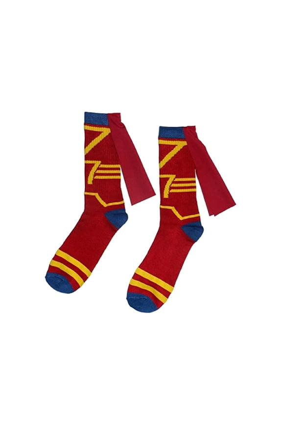 Harry Potter Mens' Gryffindor Quidditch Caped Crew Socks