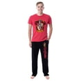 thumbnail image 1 of Harry Potter Mens' Hogwarts All Houses Sleep Pajama Set, 1 of 5
