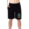 thumbnail image 1 of Harry Potter Mens' Hogwarts All Houses Sleep Pajama Shorts, 1 of 5