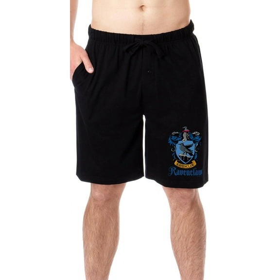 Harry Potter Mens' Hogwarts All Houses Sleep Pajama Shorts
