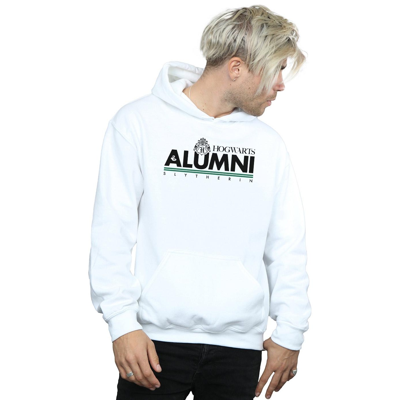 Harry Potter Mens Hogwarts Alumni Slytherin Hoodie Walmart