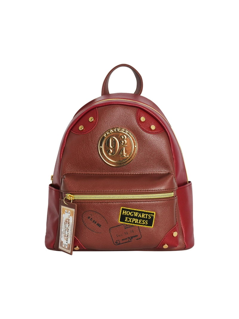 burgundy mini backpacks Harry Potter Mini Backpack, Hogwarts Express Platform 9-3/4 Small Travel  Bag for Men and Women, Burgundy, 9 Inch